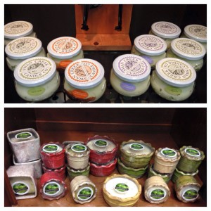 Our Swan Creek Candle display at the Deer Park location.