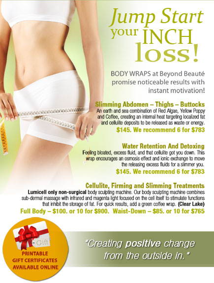 JUMP START, YOUR INCH LOSS, FOR THE NEW YEAR!, Houston, Tx 77062, Deer Park, TX 77536