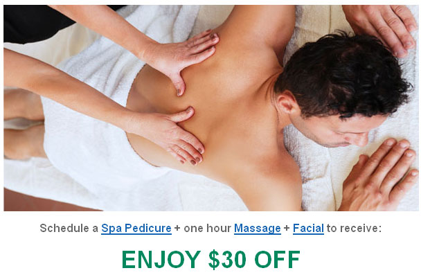 $30 OFF, Massage, Facial